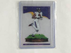 Justin Jefferson 2021 Panini Chronicles Stars & Stripes No. MAG-29, Clear