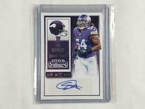 Eric Kendricks Rookie Autograph Panini Contenders No. 119