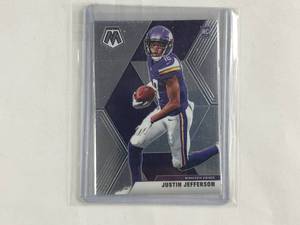 Justin Jefferson Rookie Panini Mosaic No. 209