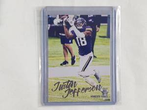 Justin Jefferson Rookie Panini Chronicles Luminance No. 217