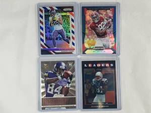 Lot of 4 Randy Moss, Kyle Rudolph, Irv Smith Jr, Cordarrelle Patterson