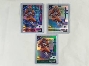 Lot of 3 Alexander Mattison Rookie Panini Prizm Draft Picks No. 4