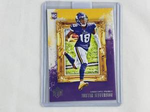 Justin Jefferson Rookie Panini Chronicles Gridiron Kings No. GK-13