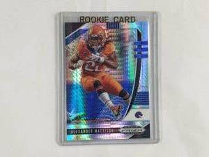 Alexander Mattison Rookie Panini Prizm No. 4, Numbered 7575