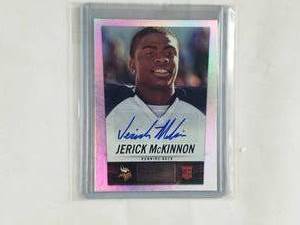 Jerick McKinnon Rookie Autograph Panini Hot Rookies No. 384