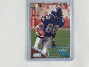 Randy Moss Rookie Topps Draft Picks No. 189