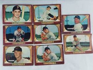 Lot of 8 1955 Bowman Color TV