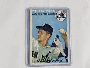 Whitey Ford 1954 Topps No. 37