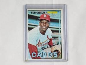 Bob Gibson 1967 Topps No. 210
