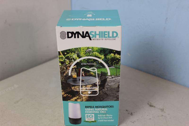lot 52 image: NEW - DynaTrap DynaShield Mosquito Repellent in Ocean White 043256451004 MSRP $32.99