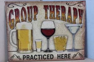 lot 107 image: NEW - Metal Sign Wall Art 16 x 12 Factory Sealed
