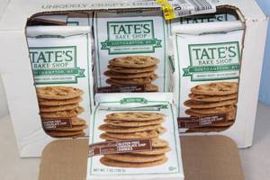 lot 191 image: 6 Bags of Tates Cookies Best By 5212023