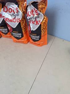 lot 168 image: 6 Bags of Dots Baked Cheese Curls Best By 5302023
