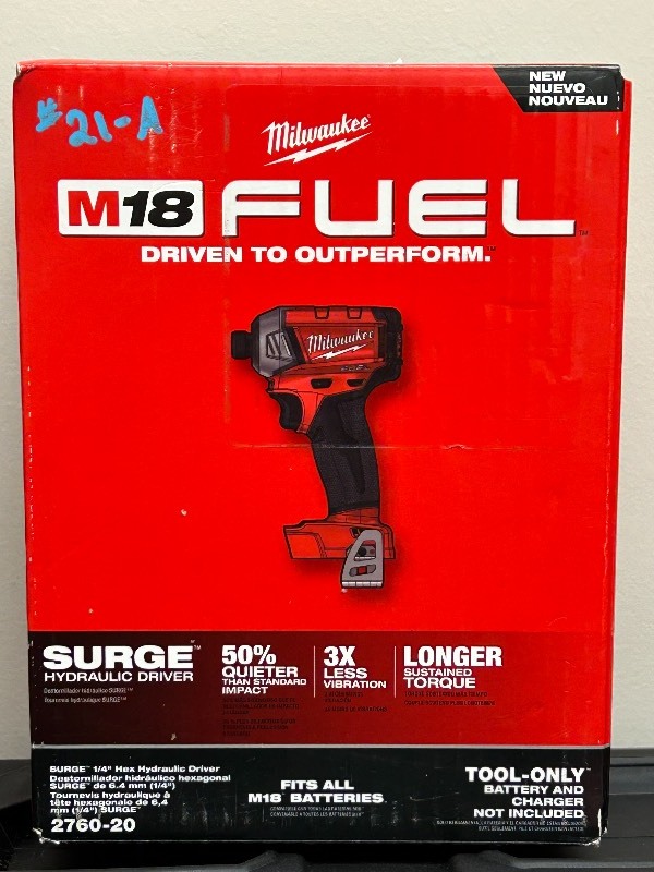 Milwaukee best sale 2760 torque