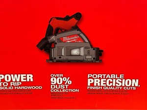 lot 12 image: Milwaukee 2831-21 M18 Fuel 6.5 Plunge Track Saw Kit
