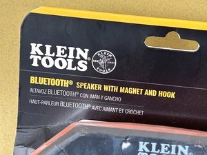 lot 93 image: Klein Tools Bluetooth Speaker With Magnet & Hook
