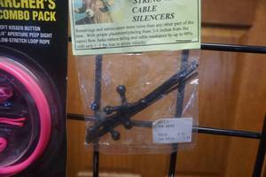 lot 153 image: Pine Ridge Archery Bow Combo Pack With Bow Jacks String and Cable Silencer