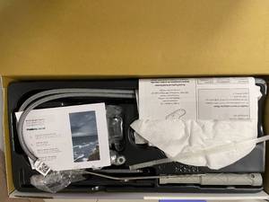 lot 11 image: Moen Genta Single Hole Single-Handle Bathroom Faucet in Spot Resist Brushed Nickel