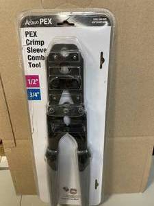 lot 12 image: Apollo 12 in. and 34 in. PEX-B SS Sleeve Tool