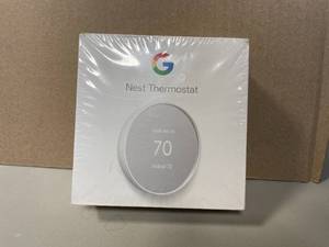 lot 13 image: Google Nest thermostat snow customer return review pictures