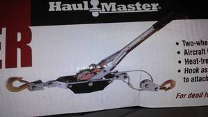 lot 263 image: Cable Come-A-Long  Winch Puller.