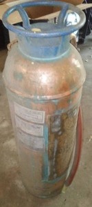 lot 265 image: Elkhart Antique Fire Extinguisher