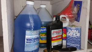 lot 289 image: Windshield Washer Fluid And More.