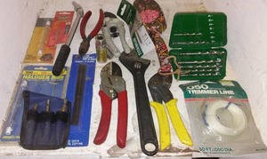 lot 313 image: Misc. Tools And Hardware.