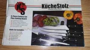 lot 331 image: New Kuchestolt Kitchen Cutlery Knife Set.
