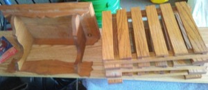 lot 336 image: Wine Rack And Shelf.