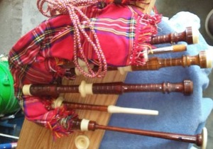 lot 342 image: Bag Pipes