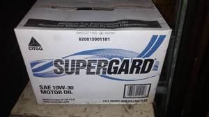 lot 394 image: New Citco 10w 30 Motor Oil (12- 1 Qt. )