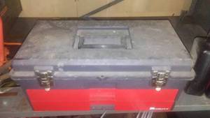 lot 412 image: Toolbox With Electric Stapler.
