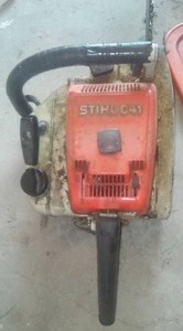 lot 425 image: Stihl Gas 16 In. Chain Saw.