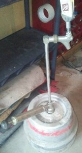 lot 456 image: 8 Gal Beer Keg WSchlitz Pump