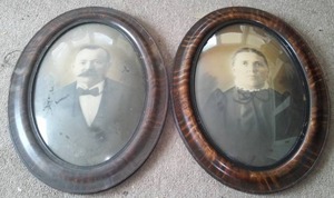 lot 731 image: Convicts Oval Frames (2).