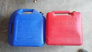 lot 460 image: Kerosine And Gasoline Jug Containers (2)