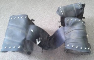 lot 705 image: Motorcycle Saddle Bags