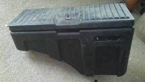 lot 715 image: Locking Storage Box With Key.