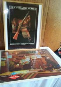 lot 506 image: Prints (2) Grain Belt And Cody Firearm Museum.
