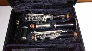 lot 514 image: Noblet Clarinet W Hard Sided Carry Case.
