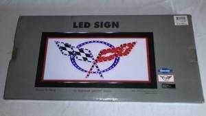 lot 533 image: Led Wall Dcor Chevrolet.