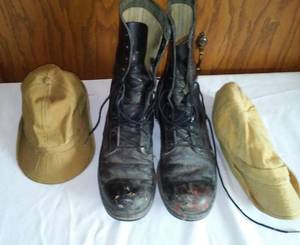 lot 534 image: BF Goodrich Mens Steel Toe Boots And More.