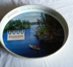 lot 551 image: Hams Collector Beer Trays. Refreshingest Beer