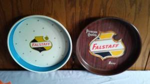 lot 554 image: Falstaff Metal Bear Tray (2