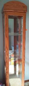 lot 558 image: Lighted Curio Cabinet.