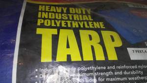 lot 788 image: Tarp, Rack and More