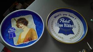 lot 626 image: Pabst Beer Trays (2)