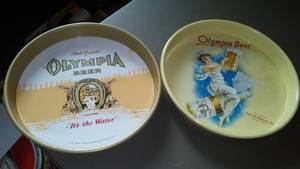 lot 627 image: Olympia Beer Trays (2)
