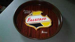 lot 631 image: Falstaff Beer Tray